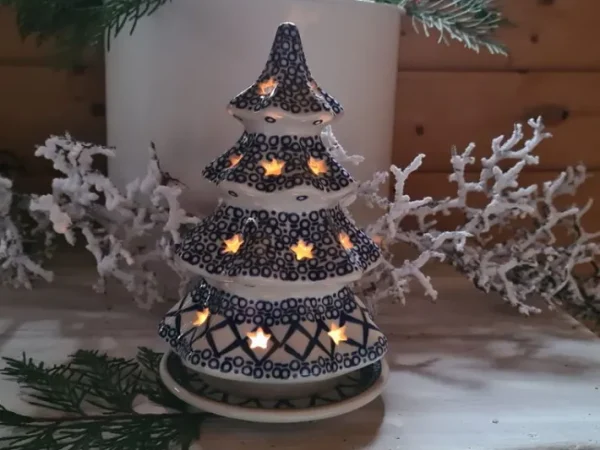 Windlicht Weihnachtsbaum, Tradition 2, BSN m-600^Bunzlauer Keramik Online