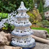Windlicht Weihnachtsbaum XXL 25 cm, Dackel^Bunzlauer Keramik Outlet