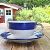 XXL Einzelstück! Tasse mit Untertasse, 4 l Vol., Unikat 18 - BSN 6428^Bunzlauer Keramik Fashion