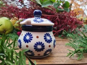 Zuckerdose, Vol. 100ml, 9 cm, Tradition 39, BSN U-054^Bunzlauer Keramik Fashion