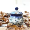 Zuckerdose, Vol. 100ml, 9 cm, Tradition 33, BSN J-358^Bunzlauer Keramik Best