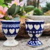 Zweisamkeit, 2er Set Eierbecher, BSN J-4639^Bunzlauer Keramik New