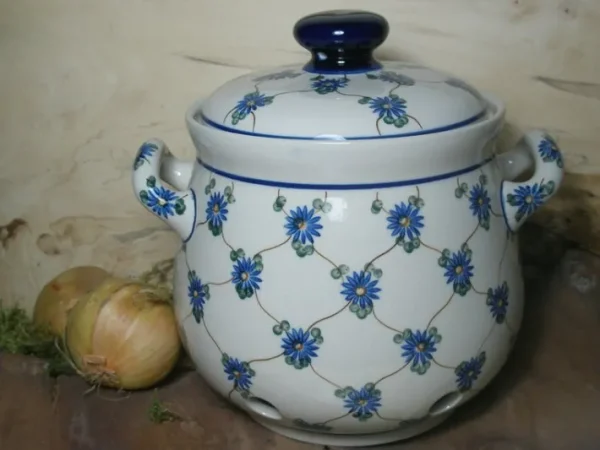 Zwiebeltopf, 3500 ml, 23 x 22 cm, Tradition 8 - BSN 0511^Bunzlauer Keramik Fashion