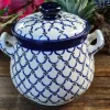 Zwiebeltopf, 3500 ml, 23 x 22 cm, Tradition 25 - polish pottery - BSN 7755^Bunzlauer Keramik Outlet