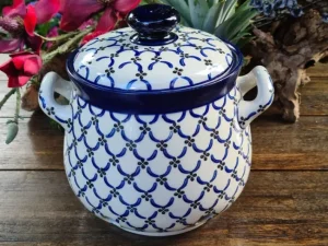 Zwiebeltopf, 3500 ml, 23 x 22 cm, Tradition 25 - polish pottery - BSN 7755^Bunzlauer Keramik Outlet