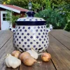 Zwiebeltopf, 3500 ml, 23 x 22 cm, Tradition 3 - Keramik Oberlausitz - BSN 4090^Bunzlauer Keramik Best