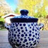 Zwiebeltopf, 1500 ml, Crazy Dots, BSN A-0325^Bunzlauer Keramik Online