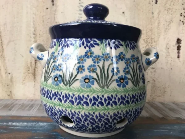 Zwiebeltopf, 1500 ml, Forget me not - BSN J-1836^Bunzlauer Keramik Best